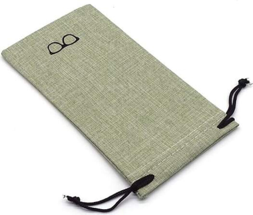 Elegant, tynt linbrilleetui - Flere farger Light green