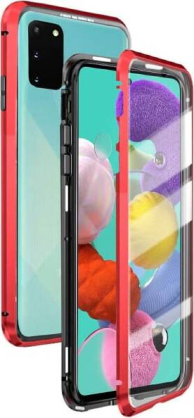 Samsung Galaxy S20 - Profesjonelt dobbeltsidig deksel Röd