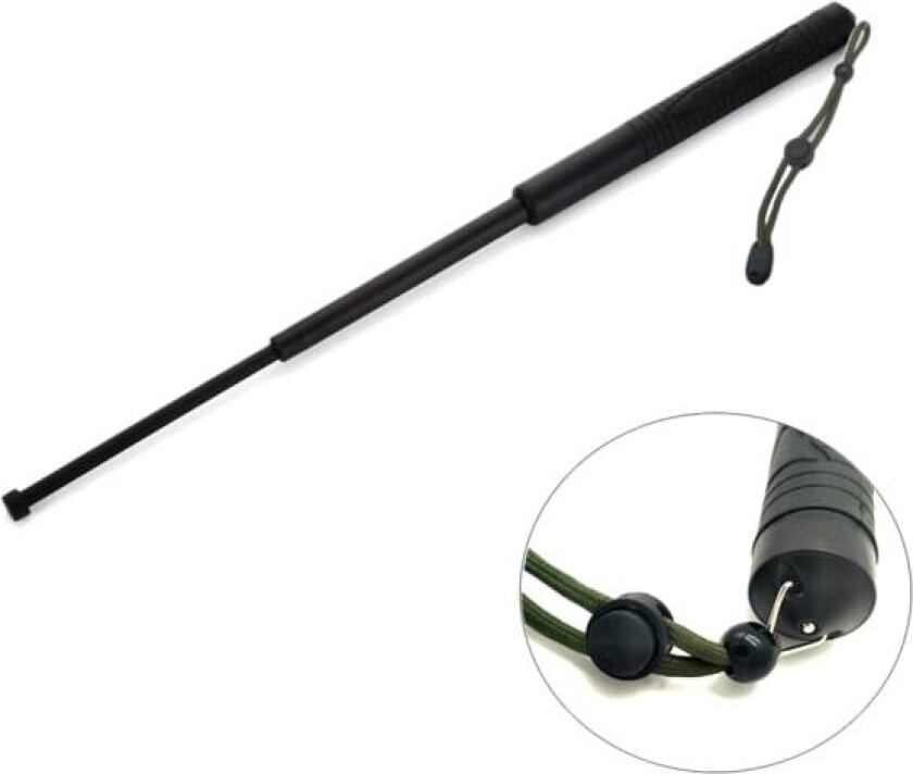 3-delt Teleskopisk Vandrestav Ultralett Justerbar Stokk Utendørs Vandring