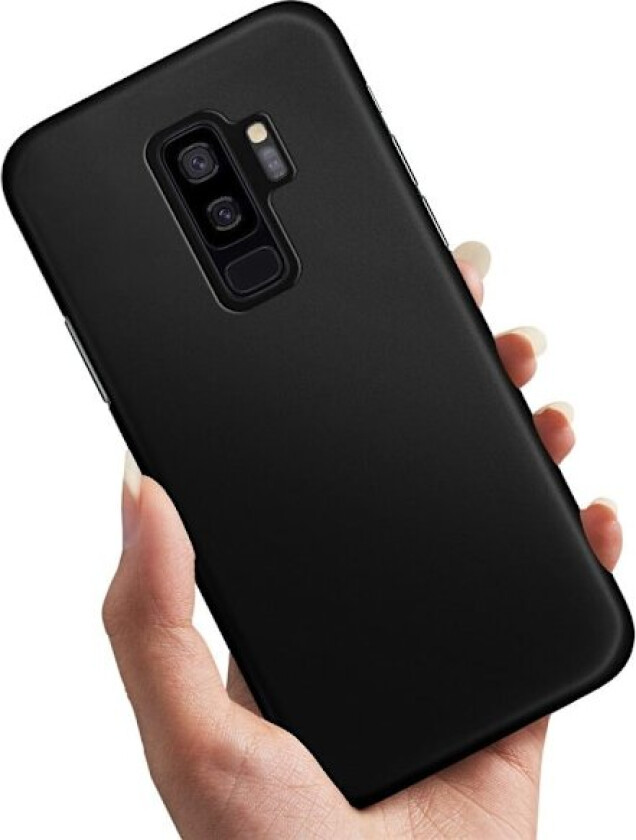 Samsung Galaxy S9 Plus - Deksel/Mobildeksel Svart Black