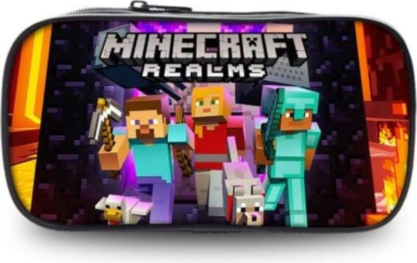 Minecraft pennal for barn - Trykt pennal - Studenter søt veske - Spot salg D