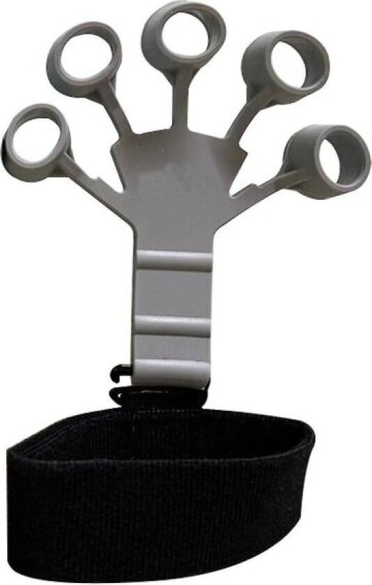 Gripster Grip Gloves Silicone Grip Strengthener - Finger Stretcher Trainer - Grey