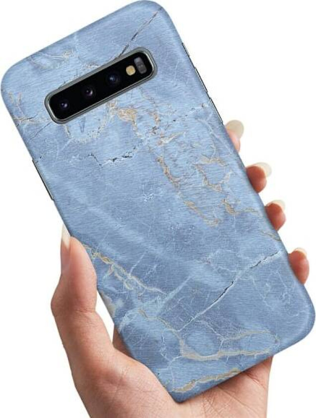 Samsung Galaxy S10 Plus - Deksel/Mobildeksel Marmor Multicolor