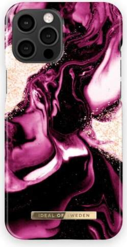 Printed Case iPhone 12 PRO MAX Golden Ruby