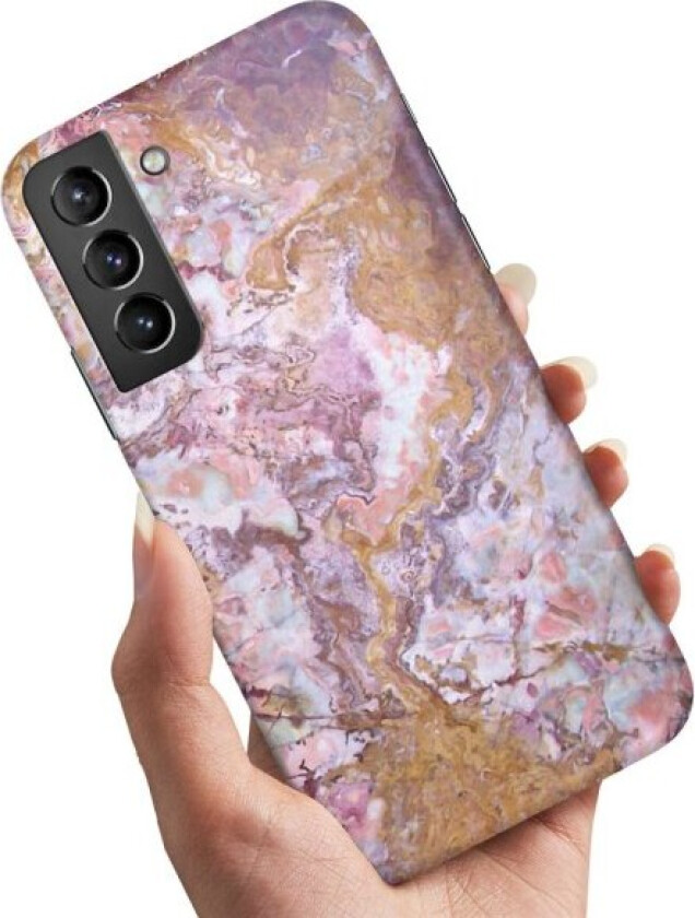 Samsung Galaxy S21 - Deksel/Mobildeksel Marmor Multicolor