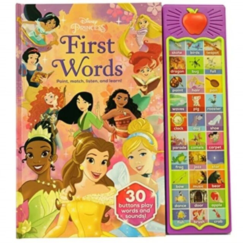 Disney Princess: First Words Sound Book av PI Kids