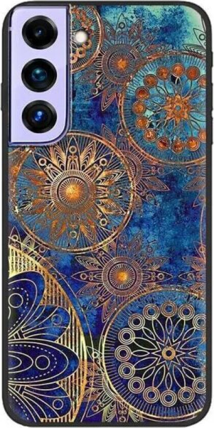 Deksel til alle iPhone 14-modeller med orientalsk blått mønster Blue one size