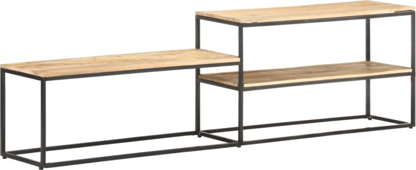 TV-benk 180x30x50 cm grovt mangotre