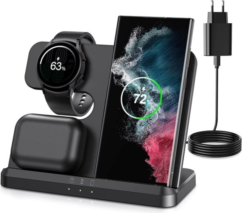 Trådløs lader Kompatibel med Samsung ladestasjon