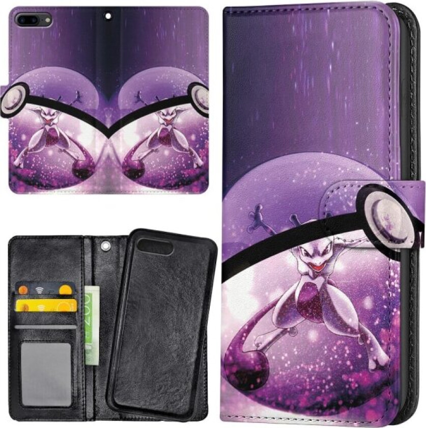 iPhone 7/8 Plus - Lommebok Deksel Pokemon