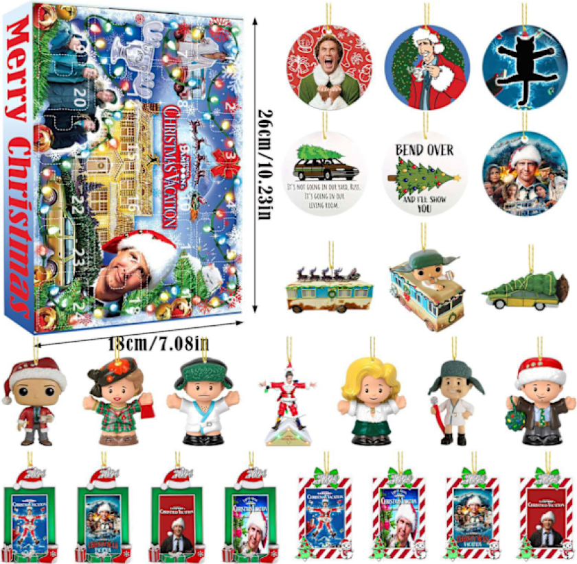 Grinch Blindboks Julekalender 2024 D