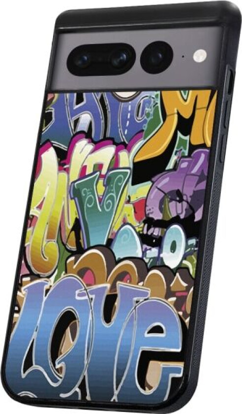 Google Pixel 8A - Deksel/Mobildeksel Graffiti
