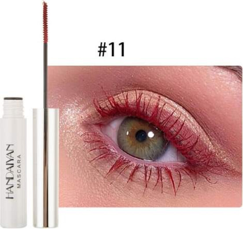 Farget mascara Vanntett Fin børste 11#