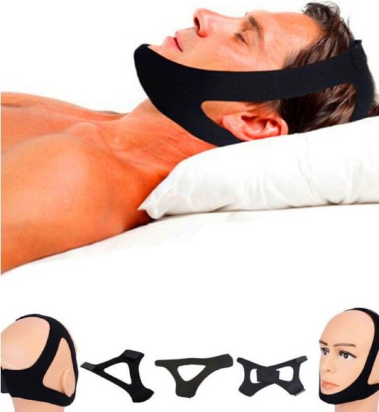 Slutt å snorke med hodebånd mot snorking!