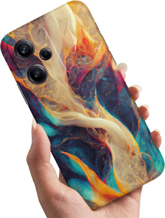 Xiaomi Redmi Note 12 Pro 5G - Deksel/Mobildeksel Abstrakt Mønste