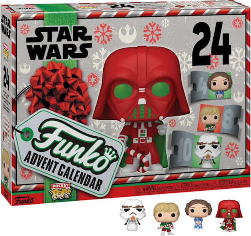 Funko Pop! Adventskalender: Star Wars - Holiday, flerfarget