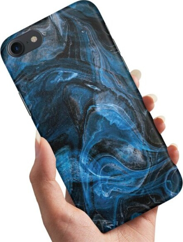 iPhone 5/5S/SE - Deksel/Mobildeksel Marmor Multicolor