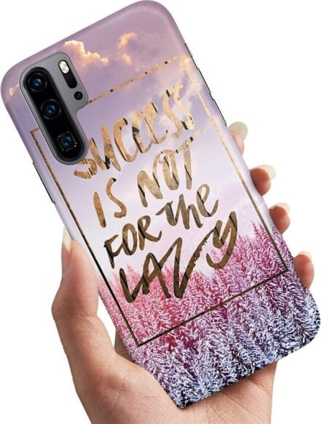 Huawei P30 Pro - Deksel/Mobildeksel Success Not Lazy