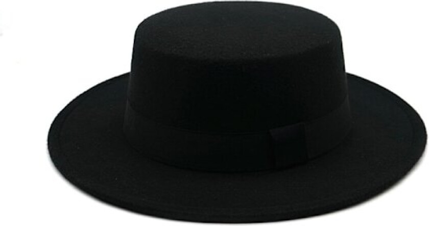Fedorahatt for menn, Filthat Trilby for kvinner, Panamahatt med bred brem Unisex