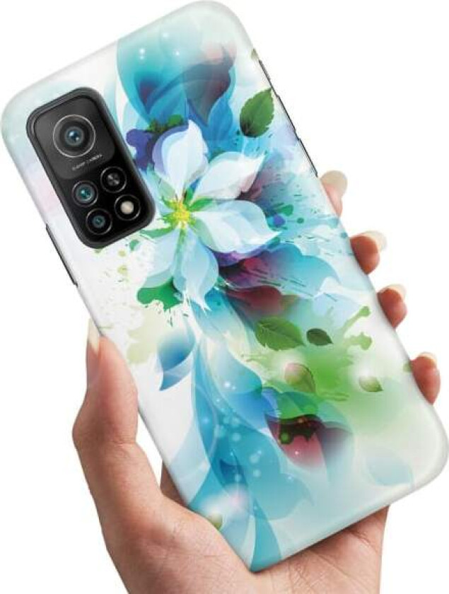 Xiaomi Mi 10T/10T Pro - Deksel/Mobildeksel Blomst