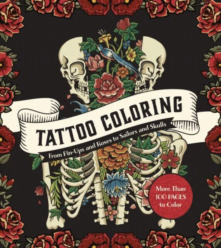 Tattoo Coloring av Editors of Chartwell Books