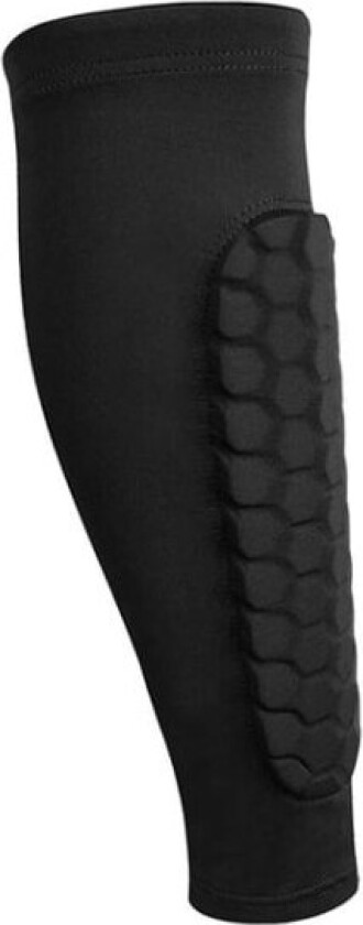 1 stk Honeycomb Fotball Skinnbeskyttere Fotballskjold Sports Leggings Svart M zdq