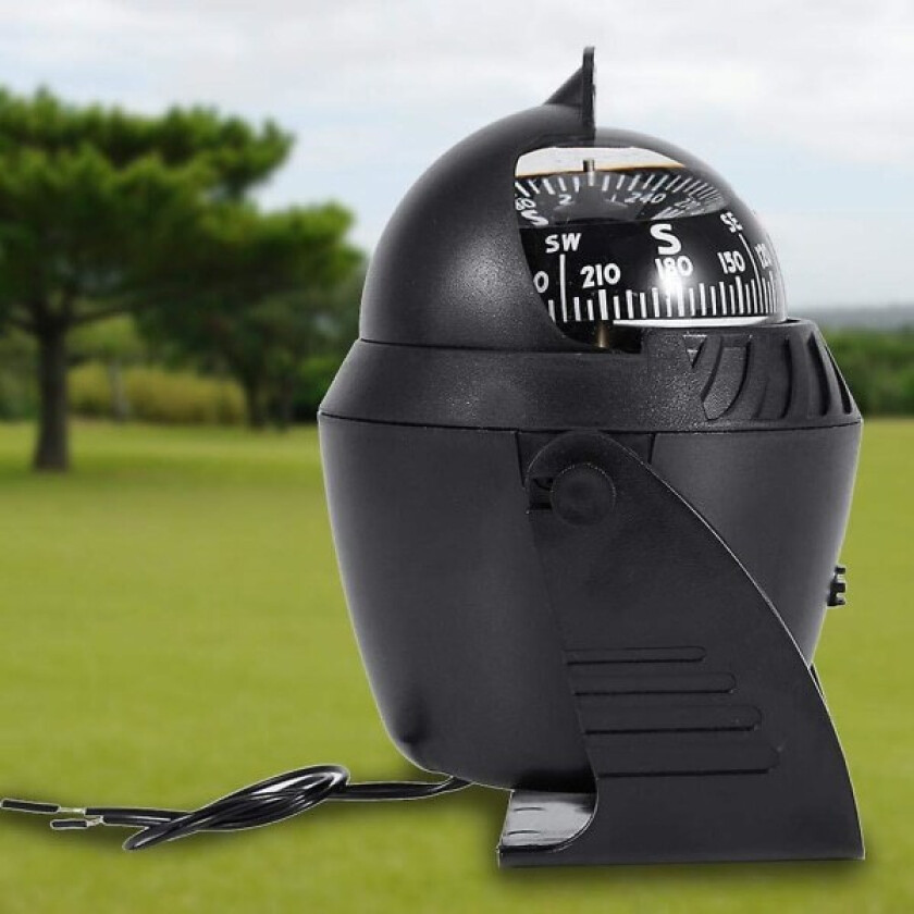 LED-belyst roterende kompass elektronisk navigasjon