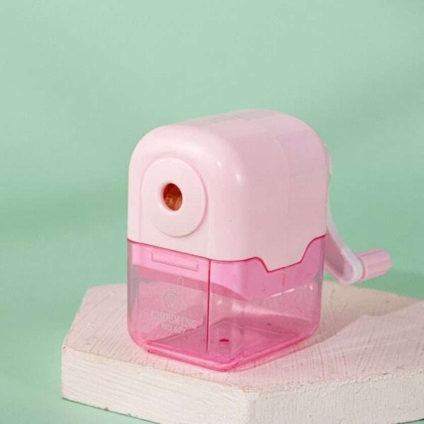 Astronaut blyantspisser går automatisk inn i bly ROSA Rosa Pink