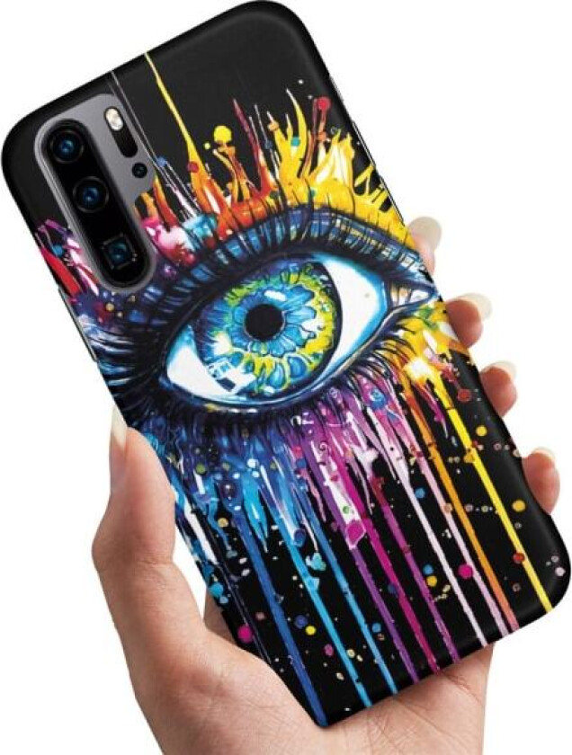 Huawei P30 Pro - Deksel/Mobildeksel Rennende Øye