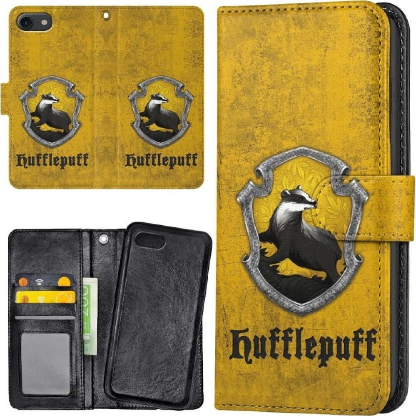 iPhone 7/8/SE - Lommebok Deksel Harry Potter Hufflepuff