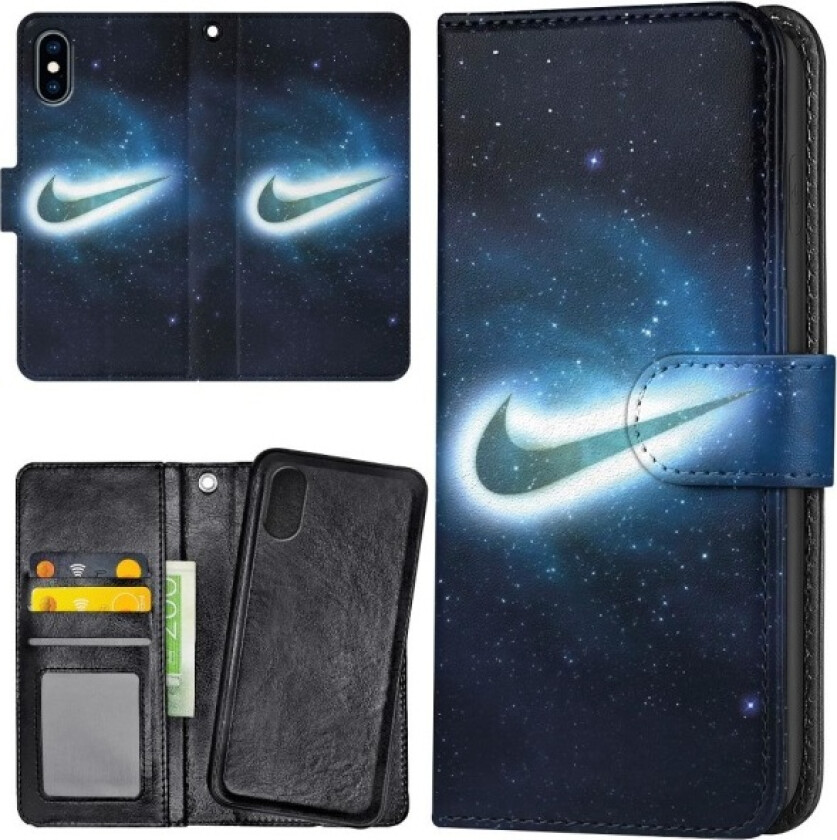 iPhone XR - Lommebok Deksel Nike Ytre Rom