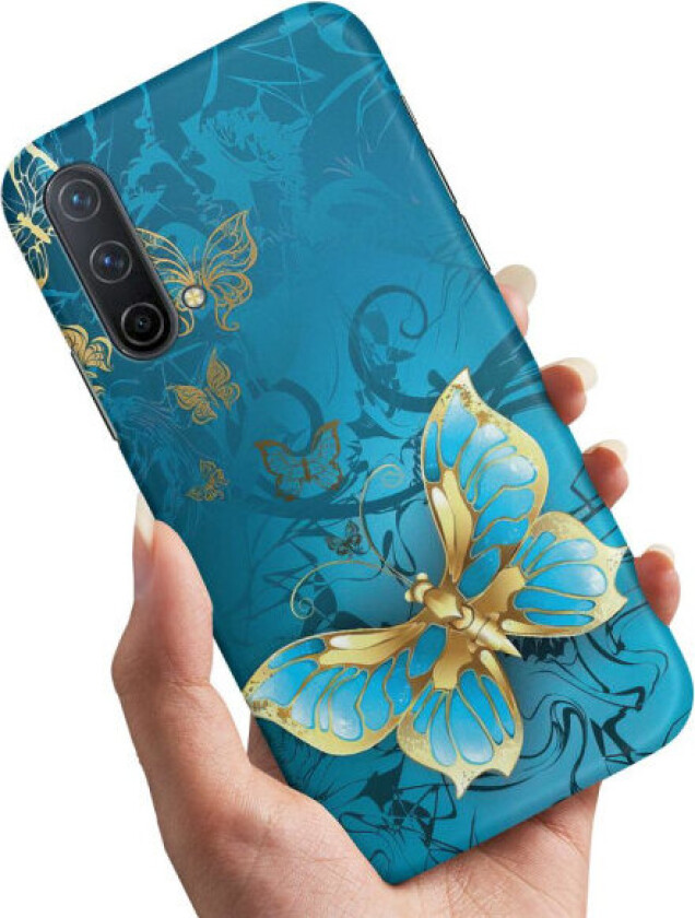OnePlus Nord CE 5G - Deksel/Mobildeksel Sommerfugler