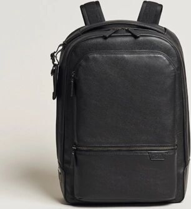 Bilde av Harrison Bradner Leather Backpack Black