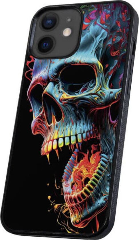 iPhone 12/12 Pro - Deksel/Mobildeksel Skull