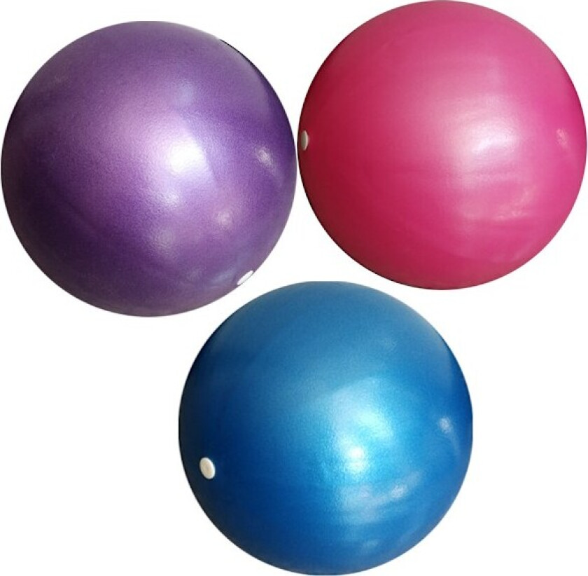 Bilde av 3 stk. Mini treningsballer, liten Pilates ball for yoga fitness balanse trening fysioterapi