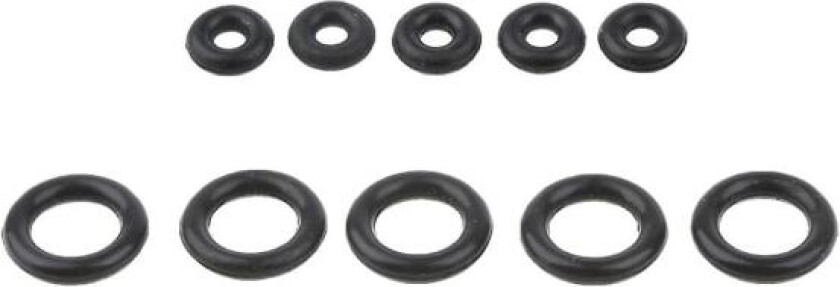 10 stk. Camping Gasskomfyr Gasspåfyll O-ring Gass Tank Tetning Gummipakning Skiveavstandsstykker 5mm 12mm