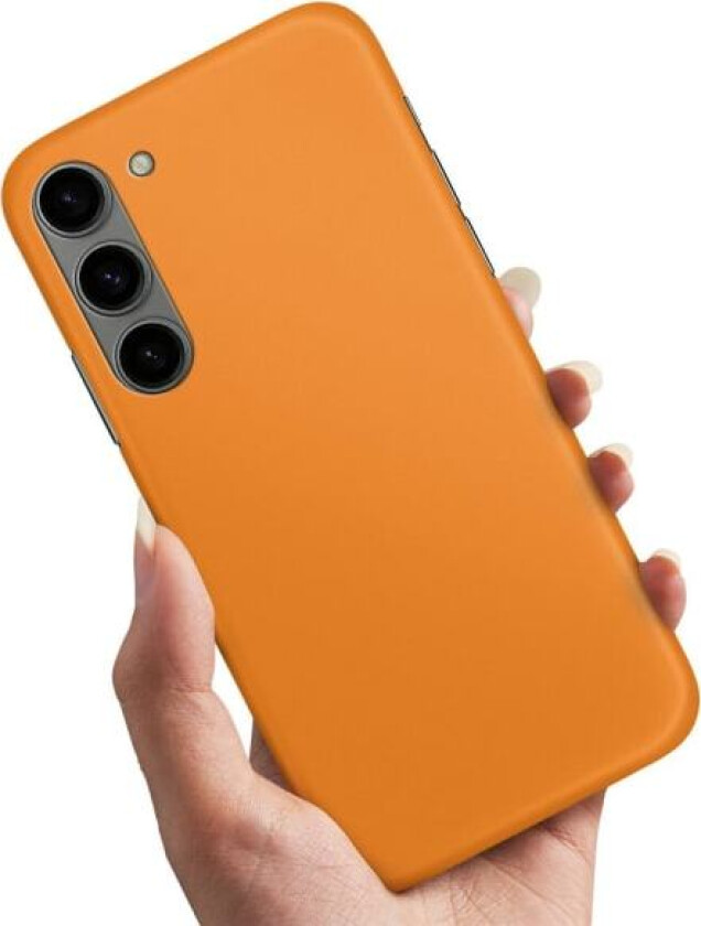 Samsung Galaxy S23 - Deksel/Mobildeksel Oransje