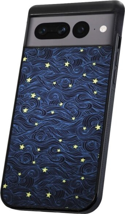 Google Pixel 8 - Deksel/Mobildeksel Stjernemønster