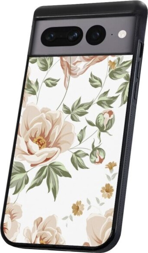 Google Pixel 8 Pro - Deksel/Mobildeksel Blomstermønster