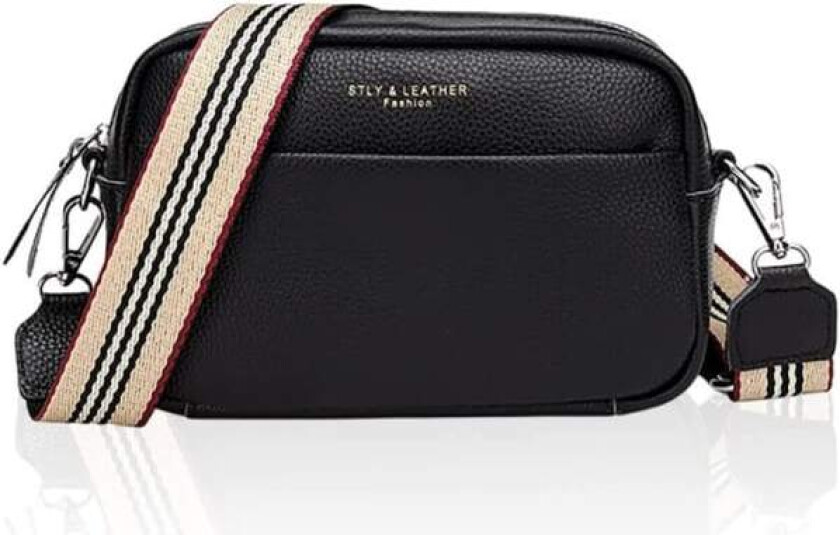 IC Crossbody-veske kvinner håndveske med bred rem