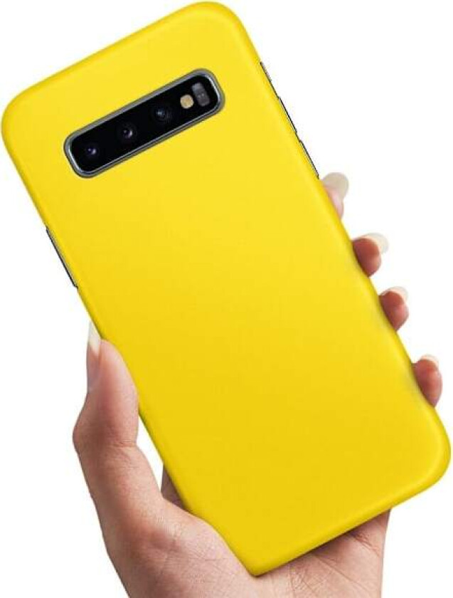 Samsung Galaxy S10e - Deksel/Mobildeksel Gul Yellow