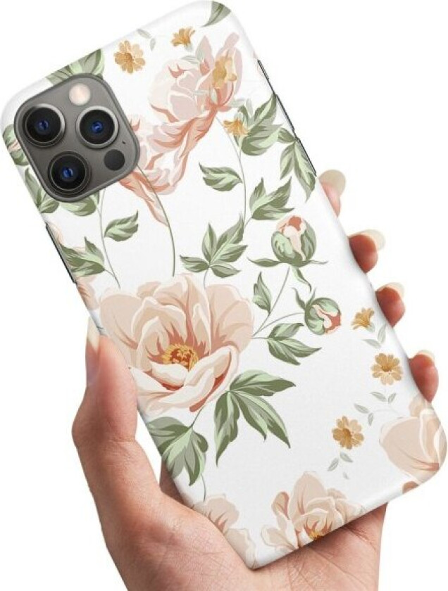 iPhone 14 - Deksel/Mobildeksel Blomstermønster