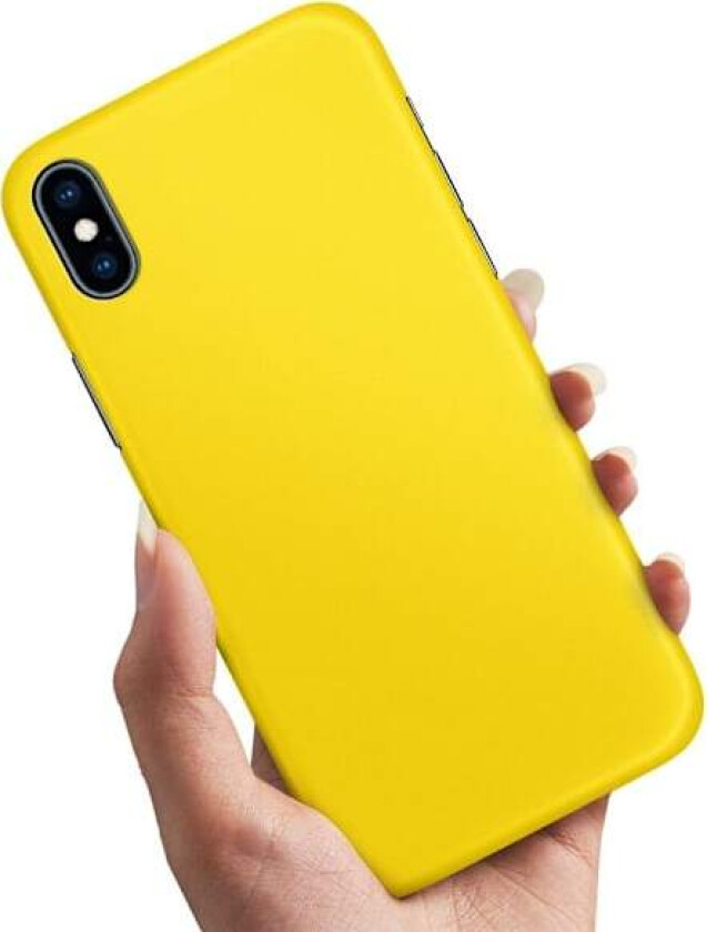 iPhone XR - Deksel/Mobildeksel Gul Yellow