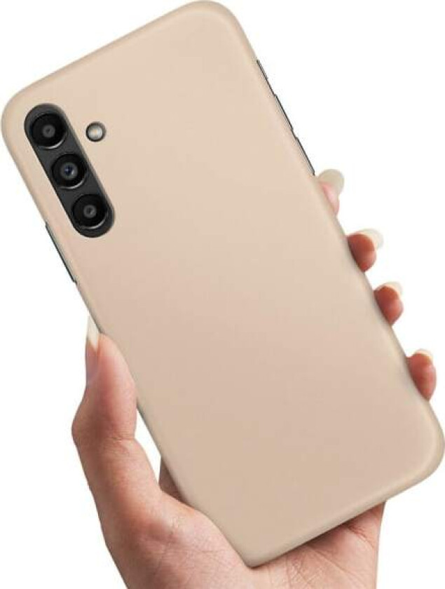Samsung Galaxy A34 - Deksel/Mobildeksel Beige