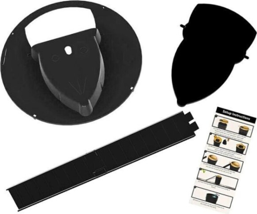 Smart gjenbrukbar muse-/rottefelle Black Svart