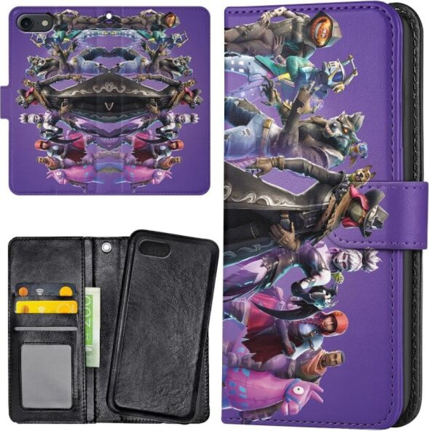 iPhone 7/8/SE - Lommebok Deksel Fortnite