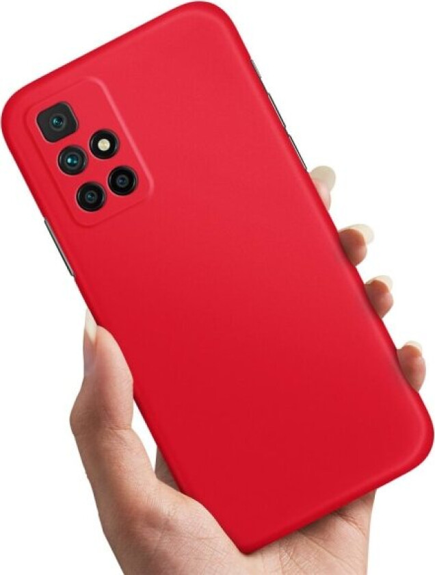 Xiaomi Redmi 10/2022 - Deksel/Mobildeksel Rød