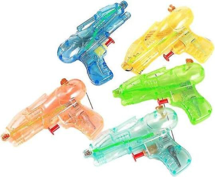 5 stk Vannpistol Blaster Pump Skyter Barn Leke Gøy Lag Utendørs Sommer