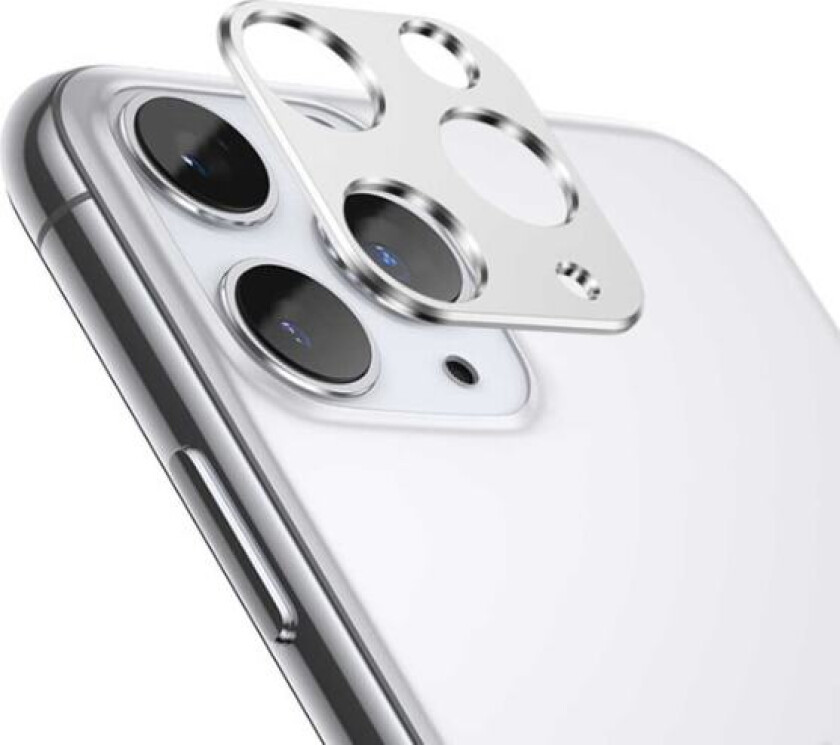 iPhone 12 Pro Max Lens Cover for Camera Lens Silver sølv