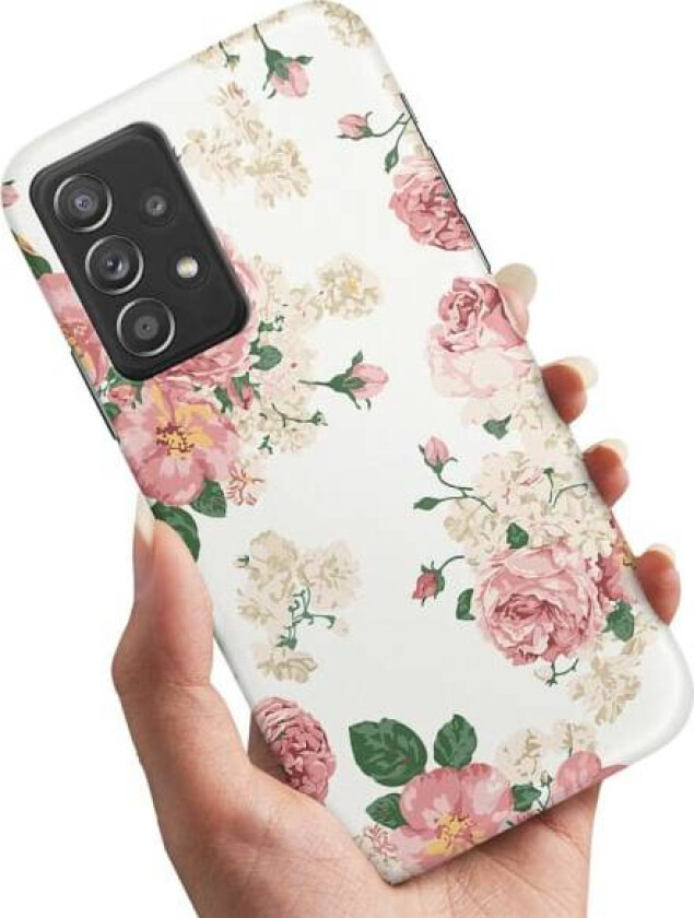 Samsung Galaxy A13 4G - Deksel/Mobildeksel Retro Blomster